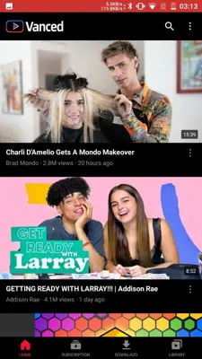 Vanced Tube android App screenshot 3